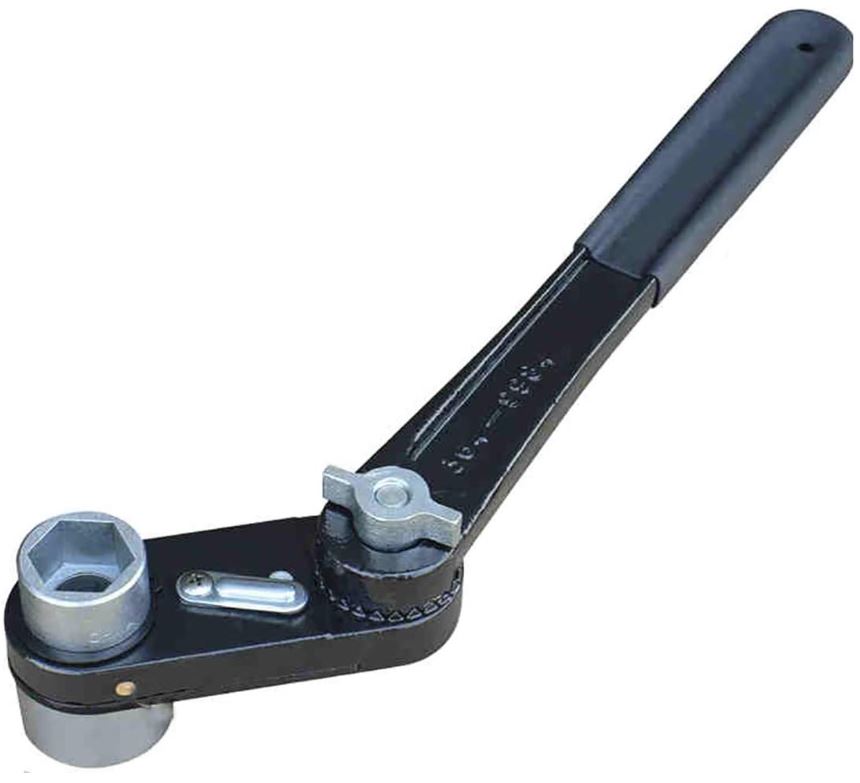 Trumbull #364-9955 36mm and 30mm Adjustable Double Socket Ratchet Wrench