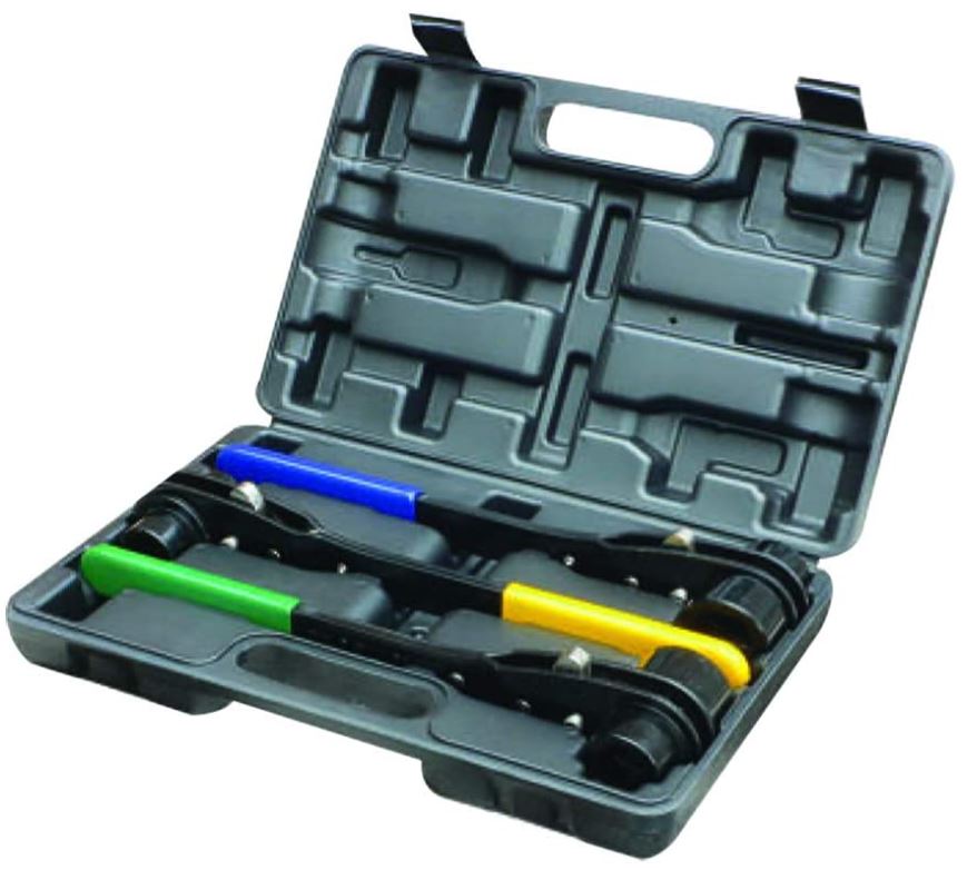 Trumbull #364-9986 Double Socket Ratchet Wrench 3-Wrench Set