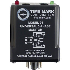 TimeMark 24 UNIVERSAL 3PH DPDT RELAY