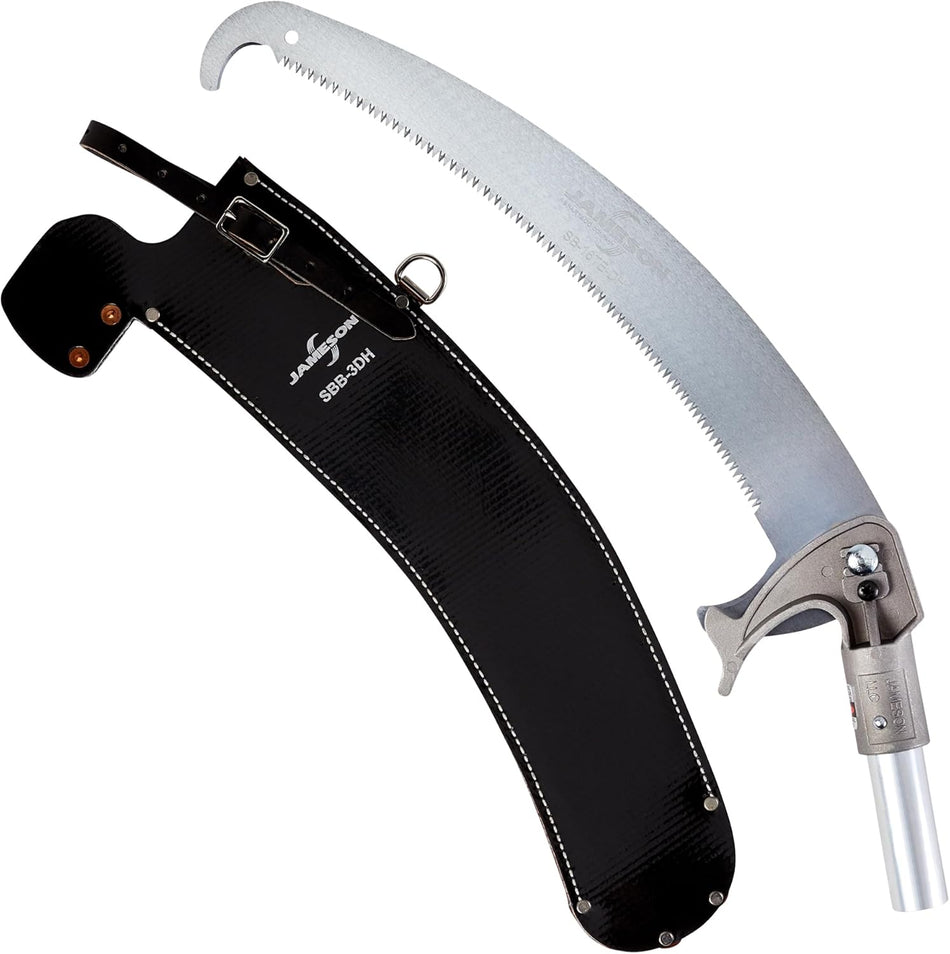 Jameson PS-3FPK-16DH-B 16" Double Hook Curved Blade Saw Head and Belting Scabbard