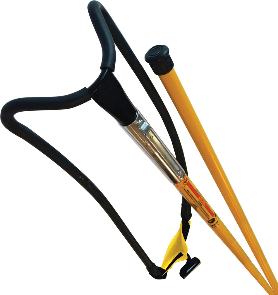 Jameson FG-BS-KIT Big Shot™ Line Launcher Kit – Includes Big Shot Head, 4’ FG Base Pole & 4’ FG Extension Pole – High-Accuracy Tree Trimming & Line Placement