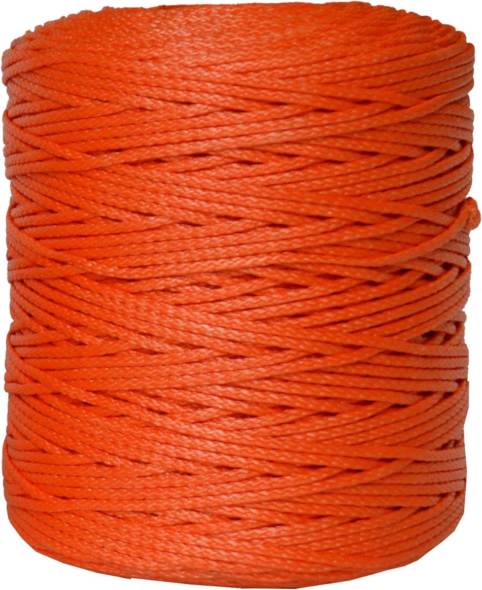 Jameson TL-DY-221000 2.2 mm Dyneema Orange Throw Line 1000 ft.
