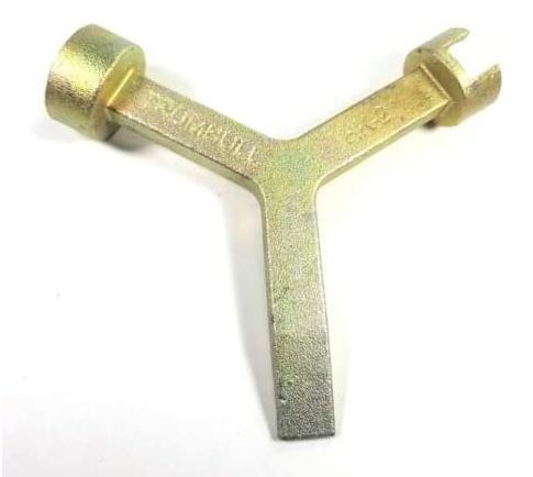 Trumbull 367-4332 HK-2 Meter Box Key/Curb Key/Wrench, Std + Lg Pentagon Nut, Meter Valve